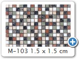M-103 1.5 x 1.5 cm